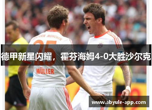 德甲新星闪耀，霍芬海姆4-0大胜沙尔克